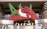 La mascotte du festival « Juste pour rire » de Montréal, au Canada. (Crédit : Noël, Béatrice — Bonjour Québec Photothèque, Ministère du Tourisme du Québec / CC BY 3.0)