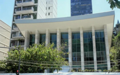 Une vue de la synagogue Associacao Religiosa Israelita à Rio de Janeiro. (Crédit : avec l'aimable autorisation de l'Associacao Religiosa Israelita, Association Religieuse Israelite)