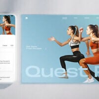 Illustration : Une application créée par Wix. (Crédit : Wix)