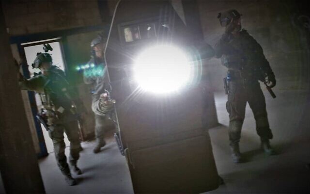 Photo d'illustration : Les forces antiterroristes Yaman pendant la formation. (Crédit : Police israélienne) Photo d'illustration : Les forces antiterroristes Yaman pendant la formation. (Crédit : Police israélienne)