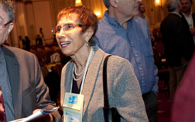Ruth Pearl lors de la célébration du centenaire de l'ACM Turing à San Francisco, le 18 juin 2012 (Ryan Anson/AP Images for Association for Computing Machinery). Ruth Pearl lors de la célébration du centenaire de l'ACM Turing à San Francisco, le 18 juin 2012 (Ryan Anson/AP Images for Association for Computing Machinery).