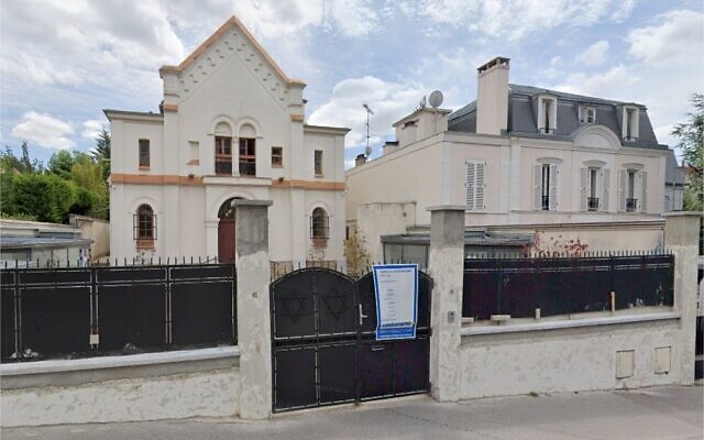 La synagogue d’Enghien-les-Bains. (Crédit : Google street view)