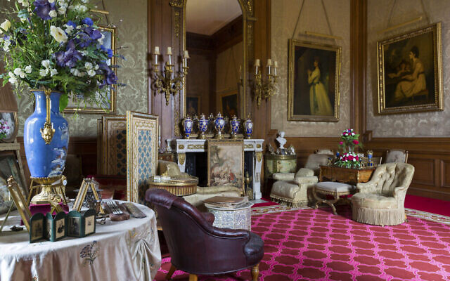 La salle du Baron au manoir de Waddesdon. (Crédit :  Waddesdon Image Library/ Chris Lacey)