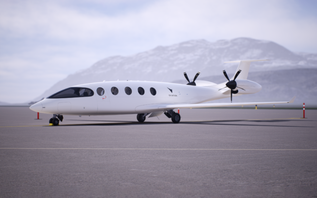 L'avion 100% électrique Alice d'Eviation Aircraft. (Crédit : Eviation)