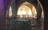 Le tombeau du prophète juif Nahum à  Alqosh, en Irak. (Crédit : CC BY-SA, Chaldean/Wikipedia)
