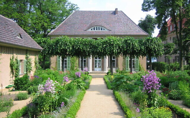 La villa Liebermann à Wannsee. (Crédit : Max-Liebermann-Gesellschaft Berlin)