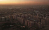 Cette photo d'archive du 9 janvier 2020 montre une vue générale de Khartoum, au Soudan. (AP Photo/Nariman El-Mofty)
