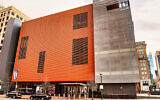 Le Weitzman National Museum of American Jewish History, à Philadelphie, le 17 mars 2020. (Crédit : Gilbert Carrasquillo/Getty Images via JTA)