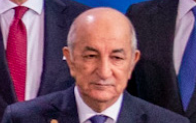 Abdelmadjid Tebboune. (Crédit : Domaine public)