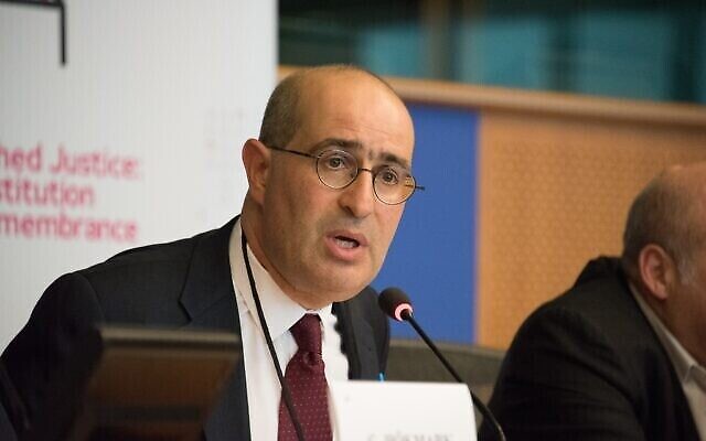 Gideon Taylor, directeur des opérations de l’Organisation juive mondiale pour la restitution. (Autorisation) Gideon Taylor, directeur des opérations de l’Organisation juive mondiale pour la restitution. (Autorisation)