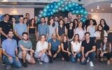 L'équipe Immunai en Israël. (Eliade Golan)