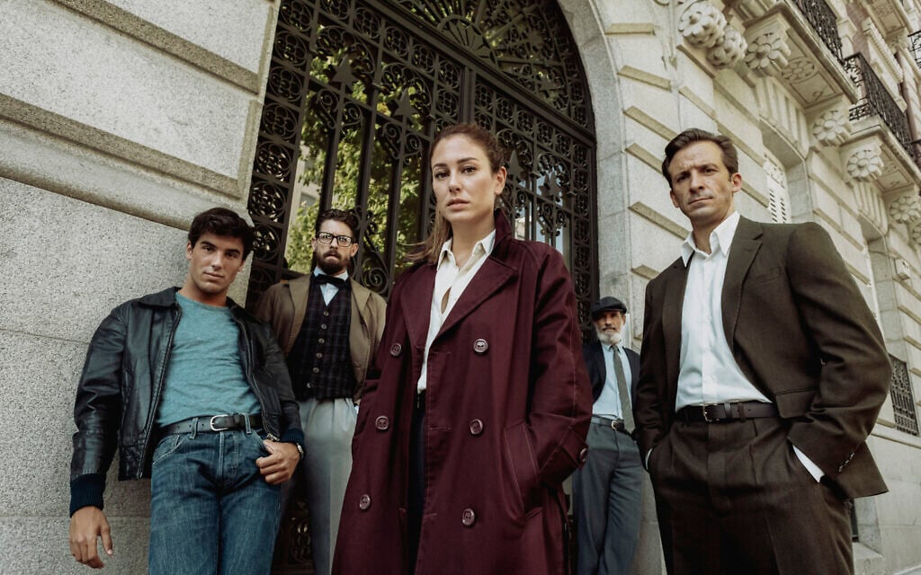 Casting de la série limitée 'Jaguar' de Netflix (Crédit : Manuel Fernandez-Valdes/Netflix)