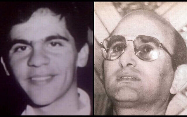 Nissim Shitrit (à gauche) et Avi Edri sur des photos non datées (Crédit : autorisation) Nissim Shitrit (à gauche) et Avi Edri sur des photos non datées (Crédit : autorisation)