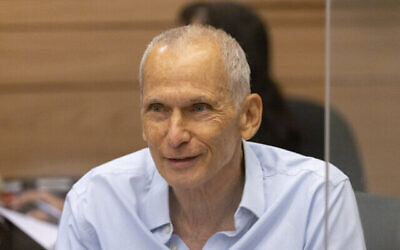 Le ministre de la Sécurité publique, Omer Barlev, lors d'une réunion du Comité de la Défense et des Affaires Etrangères, à la Knesset à Jérusalem, le 13 septembre 2021 (Crédit :  Olivier Fitoussi/Flash90).