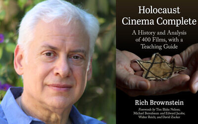 Rich Brownstein est l'auteur de "Holocaust Cinema Complete", un guide de tous les films sur la Shoah jamais réalisés. (Crédit : Rich Brownstein/ via JTA)