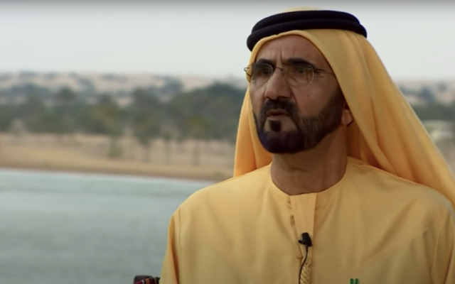 Le souverain de Dubaï, Sheikh Mohammed Bin Rashid Al Maktoum (Capture d'écran YouTube) Le souverain de Dubaï, Sheikh Mohammed Bin Rashid Al Maktoum (Capture d'écran YouTube)