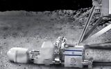Illustration de la technologie de l'extracteur lunaire développée par Helios, dont la startup espère qu'elle permettra de produire de l'oxygène sur la lune (Autorisation).