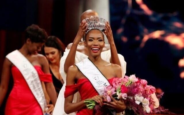 Miss Afrique du Sud 2021, Lalela Mswane. (Crédit : Facebook)