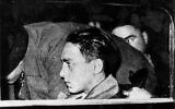 Herschel Grynszpan en détention. (Crédit : domaine public)
