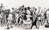 « The Parade ». (Crédit : Si Lewen / Musée d’art et d’histoire du judaïsme)