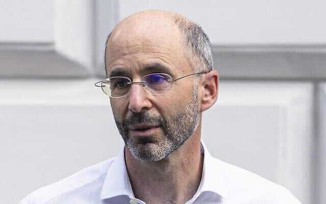 Sur cette photo d'archive du 20 juin 2021, Robert Malley, envoyé spécial des États-Unis pour l'Iran, est à Vienne, en Autriche. (Crédit : AP/Florian Schroetter) Sur cette photo d'archive du 20 juin 2021, Robert Malley, envoyé spécial des États-Unis pour l'Iran, est à Vienne, en Autriche. (Crédit : AP/Florian Schroetter)