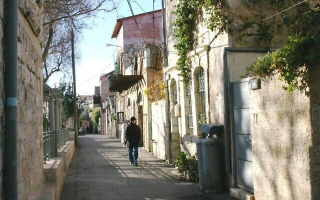 Le quartier de Mazkeret Moshe à Jérusalem a été fondé en 1882 à la mémoire de Sir Moses Montefiore. (Shmuel Bar-Am)