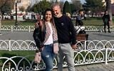 Mordy et Natali Oknin ont été arrêtés en Turquie après avoir photographié le palais d'Erdogan, au mois de novembre 2021. (Capture d'écran)