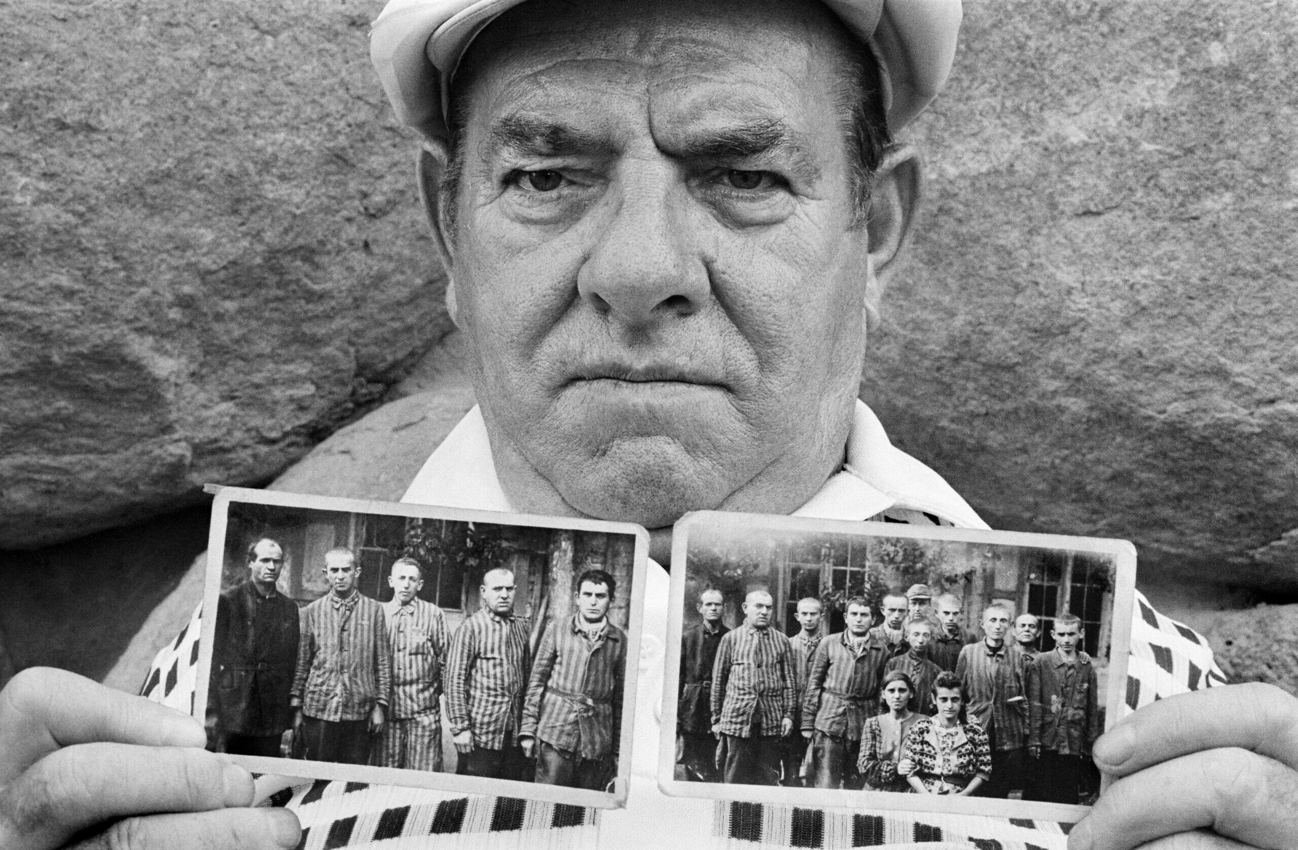 Mémorial de Yad Vashem, Jérusalem, 1981. (Crédit : Patrick Zachmann / Magnum Photos)