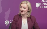 Liz Truss (Crédit : capture d'écran YouTube/The Sun)