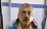 Wael Moqbel, un habitant du village de Qaryut qui aurait été attaqué par des extrémistes israéliens le 17 décembre 2021. (Autorisation)