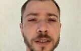 Omri Goren (capture d'écran de Channel 12)