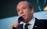 Le contrôleur d'État Matanyahu Englman photographié lors de la conférence Calcalist à Tel Aviv, le 31 décembre 2019. (Crédit : Miriam Alster/Flash90)