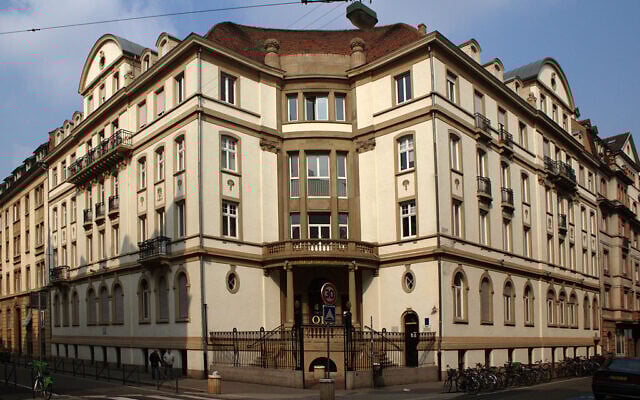 L’école ORT à Strasbourg. (Crédit :
Claude TRUONG-NGOC/Wikimedia)