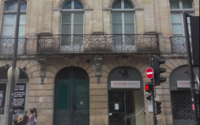 L’hôtel Raba, situé au 67 cours Victor-Hugo, à Bordeaux. (Crédit : Forgetful Heart / CC BY-SA 4.0)
