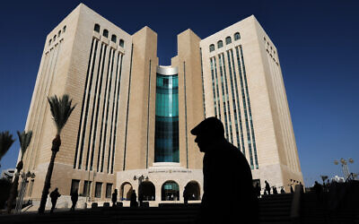 Photo d'illustration -- Tribunal de district de Beersheba le 1er décembre 2019 (Nati Shohat/Flash90)