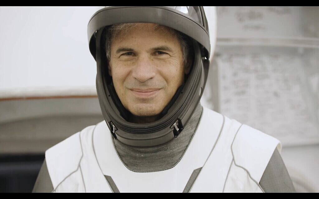 L'astronaute israélien Eytan Stibbe (Crédit : Ori Burg)