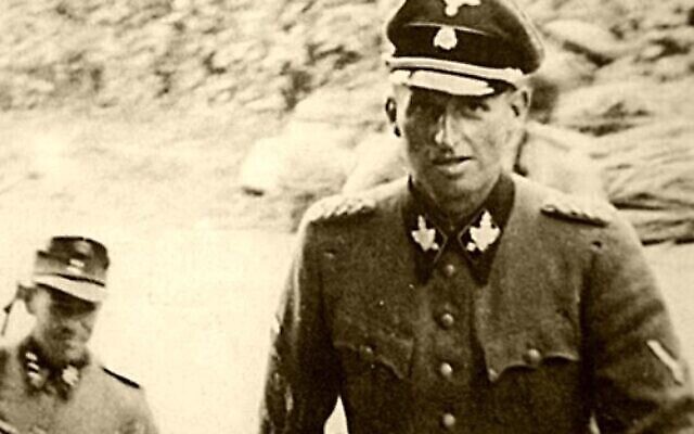 Le général SS Hans Kammler. (Crédit : Domaine public)