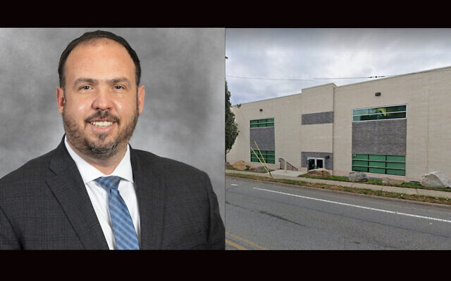 Le rabbin Shlomo Adelman, qui a démissionné brusquement de son poste de chef d'établissement à la Torah Academy of Bergen County. (Crédit : Adelman via le site de la TABC ; Google Maps via JTA) Le rabbin Shlomo Adelman, qui a démissionné brusquement de son poste de chef d'établissement à la Torah Academy of Bergen County. (Crédit : Adelman via le site de la TABC ; Google Maps via JTA)