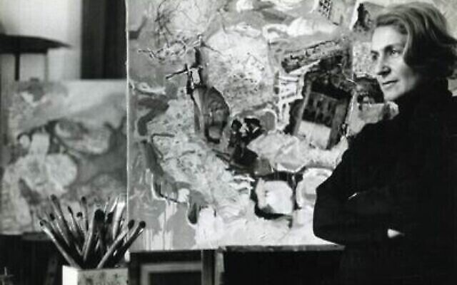 L'artiste Tova Berlinski est née à Oswiecim et est décédée à Jérusalem en 2022 à l'âge de 106 ans (Crédit : avec l'autorisation du Musée d'Israël). L'artiste Tova Berlinski est née à Oswiecim et est décédée à Jérusalem en 2022 à l'âge de 106 ans (Crédit : avec l'autorisation du Musée d'Israël).