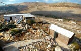L'avant-poste de Givat Ronen, en Cisjordanie, le 25 octobre 2006. (Crédit : Olivier Fitoussi/Flash 90)