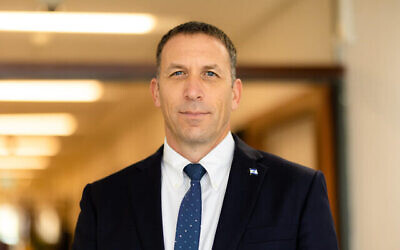 Le ministre des Affaires religieuses Matan Kahana (Crédit : Yitzhak Kelman)