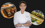 Ines Chattas, nouvelle directrice de cuisine à UN Plaza Grill à Manhattan. (Autorisation/ via JTA)