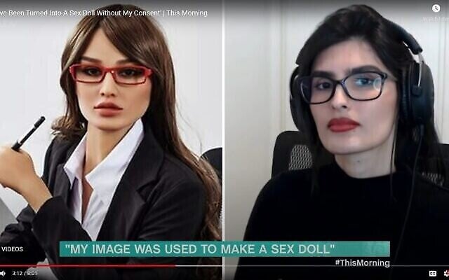 Yael Cohen Aris, mannequin sur Instagram, affirme qu'une entreprise chinoise commercialise un jouet grandeur nature avec sa tête, en utilisant son nom, et avec des détails allant jusqu'au grain de beauté sur sa lèvre Yael Cohen Aris, mannequin sur Instagram, affirme qu'une entreprise chinoise commercialise un jouet grandeur nature avec sa tête, en utilisant son nom, et avec des détails allant jusqu'au grain de beauté sur sa lèvre