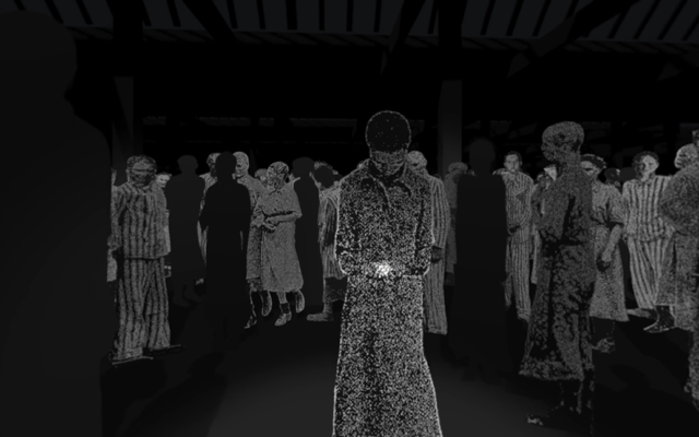 Une scène de "Promesse tenue",  l'un des deux films présentés lors de l'exposition de réalité virtuelle ‘The Journey Back’ au musée de la Shoah de Chicago. (Autorisation)