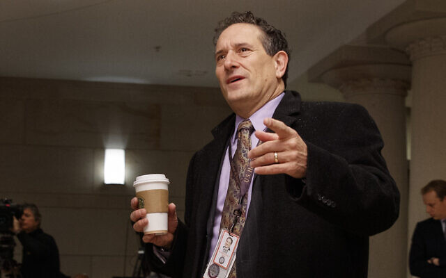 Andy Levin, représentant Démocrate du Michigan, au Capitole de Washington, le 15 novembre 2018. (Crédit : AP Photo/Carolyn Kaster) Andy Levin, représentant Démocrate du Michigan, au Capitole de Washington, le 15 novembre 2018. (Crédit : AP Photo/Carolyn Kaster)
