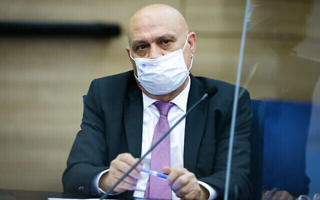 Le Ministre Issawi Frej assiste à une réunion du Meretz au Parlement israélien, à Jérusalem, le 7 février 2022. Photo Olivier Fitoussi/Flash90 Le Ministre Issawi Frej assiste à une réunion du Meretz au Parlement israélien, à Jérusalem, le 7 février 2022. Photo Olivier Fitoussi/Flash90
