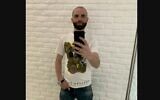 Roman Brodsky, un israélo-ukrainien tué en Ukraine, le 28 février 2022. (Autorisation)
