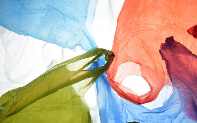Illustration : des sacs plastique à usage unique. (Crédit : iStock)