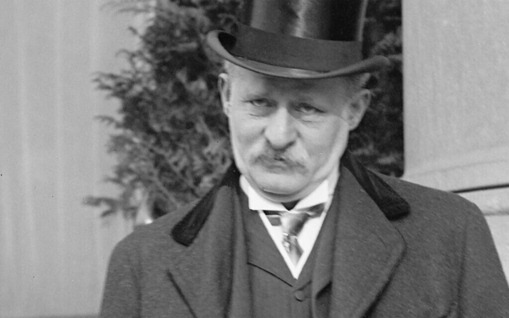 Jefferson Monroe Levy, un riche homme d'affaires, a servi deux mandats au Congrès, représentant un district de New York. (Crédit: PerlePress Productions)