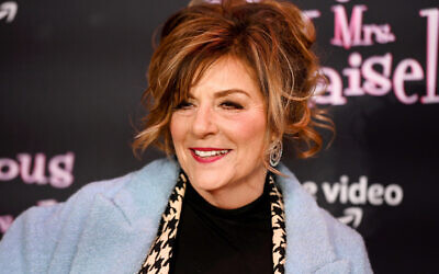 Caroline Aaron assistant à la première de la quatrième saison de "The Marvelous Mrs. Maisel" à New York, le 5 février 2022. (Crédit : Noam Galai/Getty Images for Prime Video/via JTA)